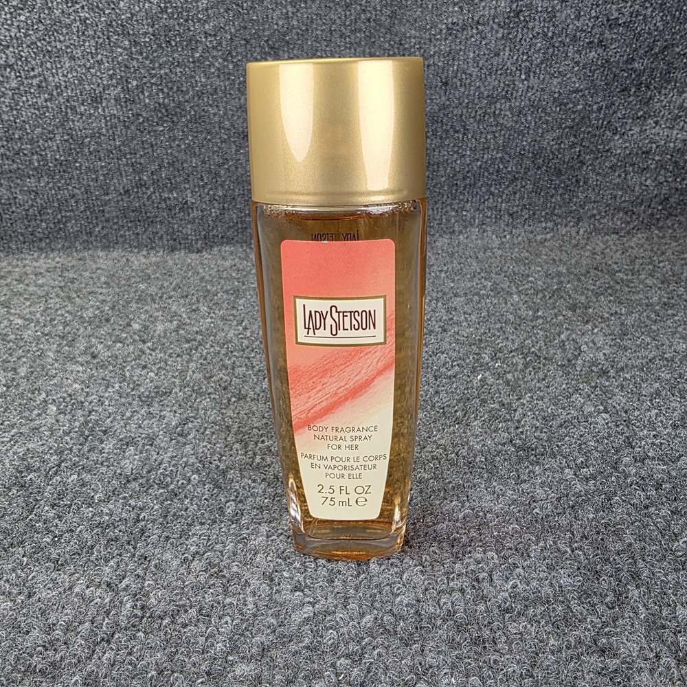 Coty Lady Stetson Body Fragrance Natural Spray For Her 2.5 oz New Without Box
